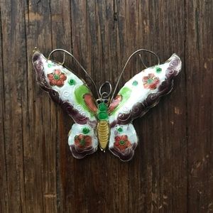 Vintage Butterfly Pendant
